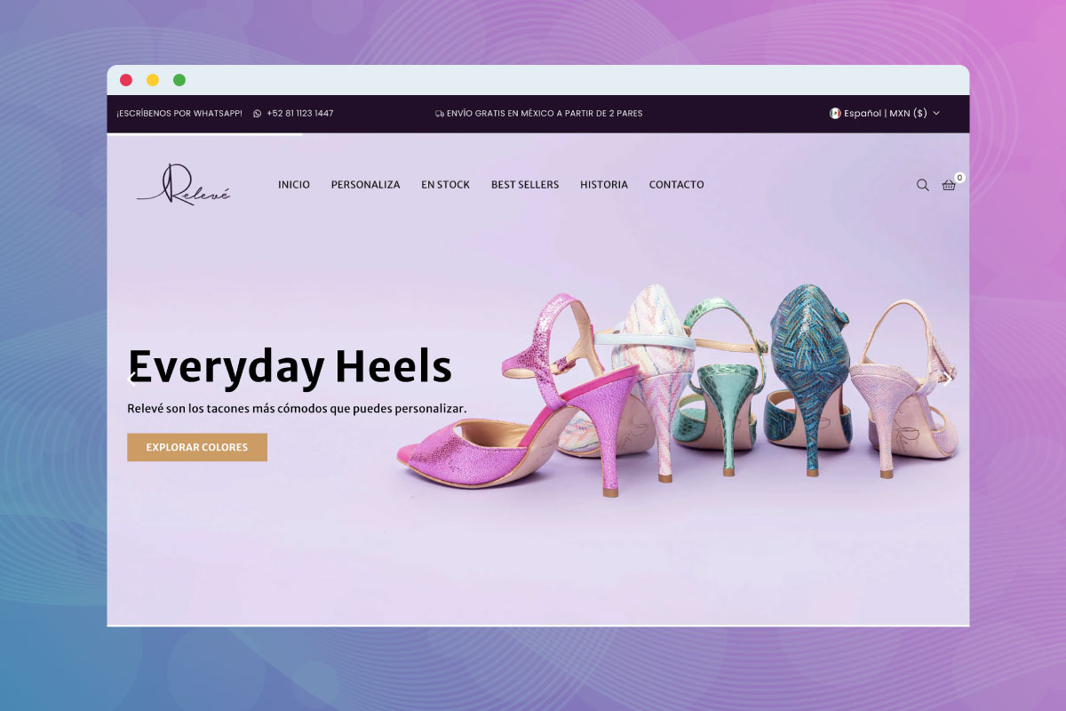 Releve Heels